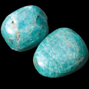 Two Blue Apatite stones 18-22mm 16-19g Rocks and Things