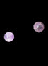 Two Dream Amethyst spheres 4-5g Rocks and Things