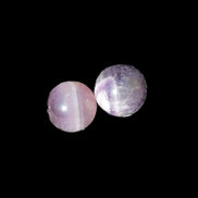 Two Dream Amethyst spheres 4-5g Rocks and Things