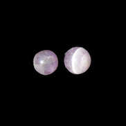 Two Dream Amethyst spheres 4-5g Rocks and Things