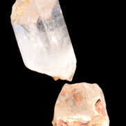 Two Fenster skeletal Enhydro crystals with hydrocarbons 4.8-8.6g Rocks and Things Store