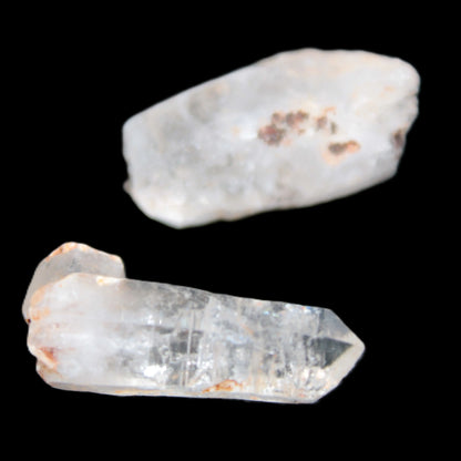 Two Fenster skeletal Enhydro crystals with hydrocarbons selections 5-16g Rocks and Things Store