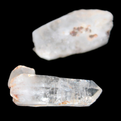 Two Fenster skeletal Enhydro crystals with hydrocarbons selections 5-16g Rocks and Things Store