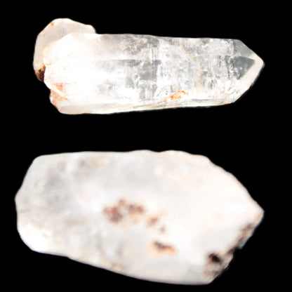 Two Fenster skeletal Enhydro crystals with hydrocarbons selections 5-16g Rocks and Things Store