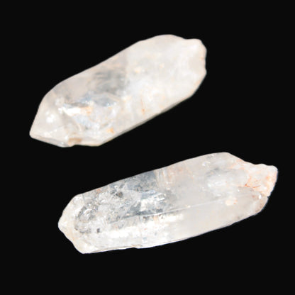 Two Fenster skeletal Enhydro crystals with hydrocarbons selections 5-16g Rocks and Things Store