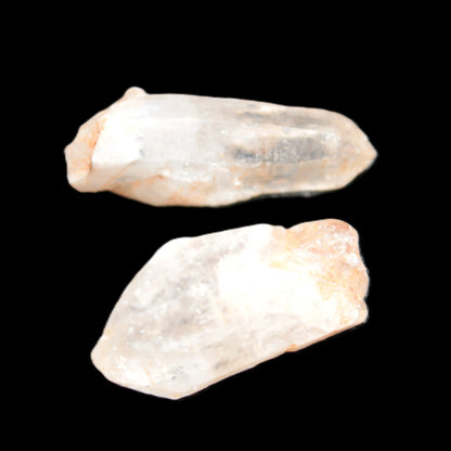 Two Fenster skeletal Enhydro crystals with hydrocarbons selections 5-16g Rocks and Things Store