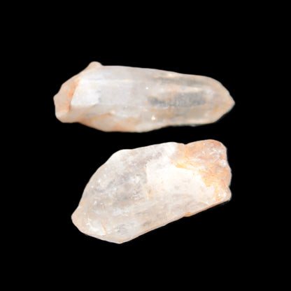 Two Fenster skeletal Enhydro crystals with hydrocarbons selections 5-16g Rocks and Things Store