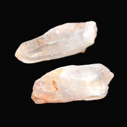 Two Fenster skeletal Enhydro crystals with hydrocarbons selections 5-16g Rocks and Things Store