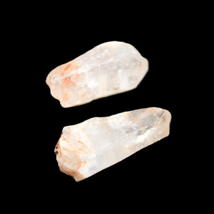 Two Fenster skeletal Enhydro crystals with hydrocarbons selections 5-16g Rocks and Things Store