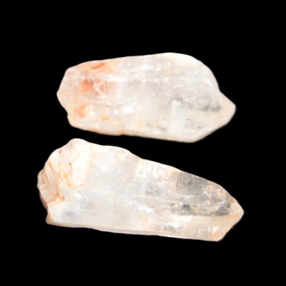 Two Fenster skeletal Enhydro crystals with hydrocarbons selections 5-16g Rocks and Things Store