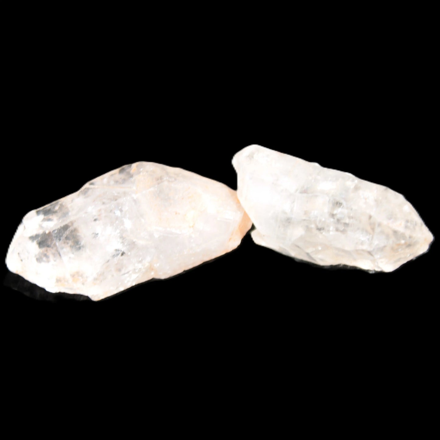 Two Fenster skeletal Enhydro crystals with hydrocarbons selections 5-16g Rocks and Things Store