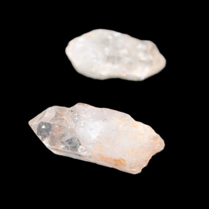 Two Fenster skeletal Enhydro crystals with hydrocarbons selections 5-16g Rocks and Things Store