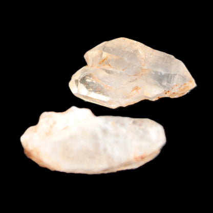 Two Fenster skeletal Enhydro crystals with hydrocarbons selections 5-16g Rocks and Things Store