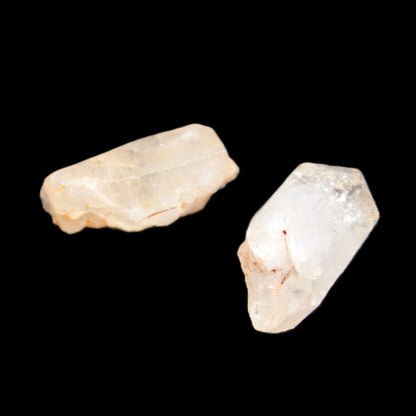 Two Fenster skeletal Enhydro crystals with hydrocarbons selections 5-16g Rocks and Things Store