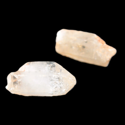 Two Fenster skeletal Enhydro crystals with hydrocarbons selections 5-16g Rocks and Things Store