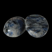 Two Sodalite cabochons 4.5g in sunshine- Rocks and Things Store