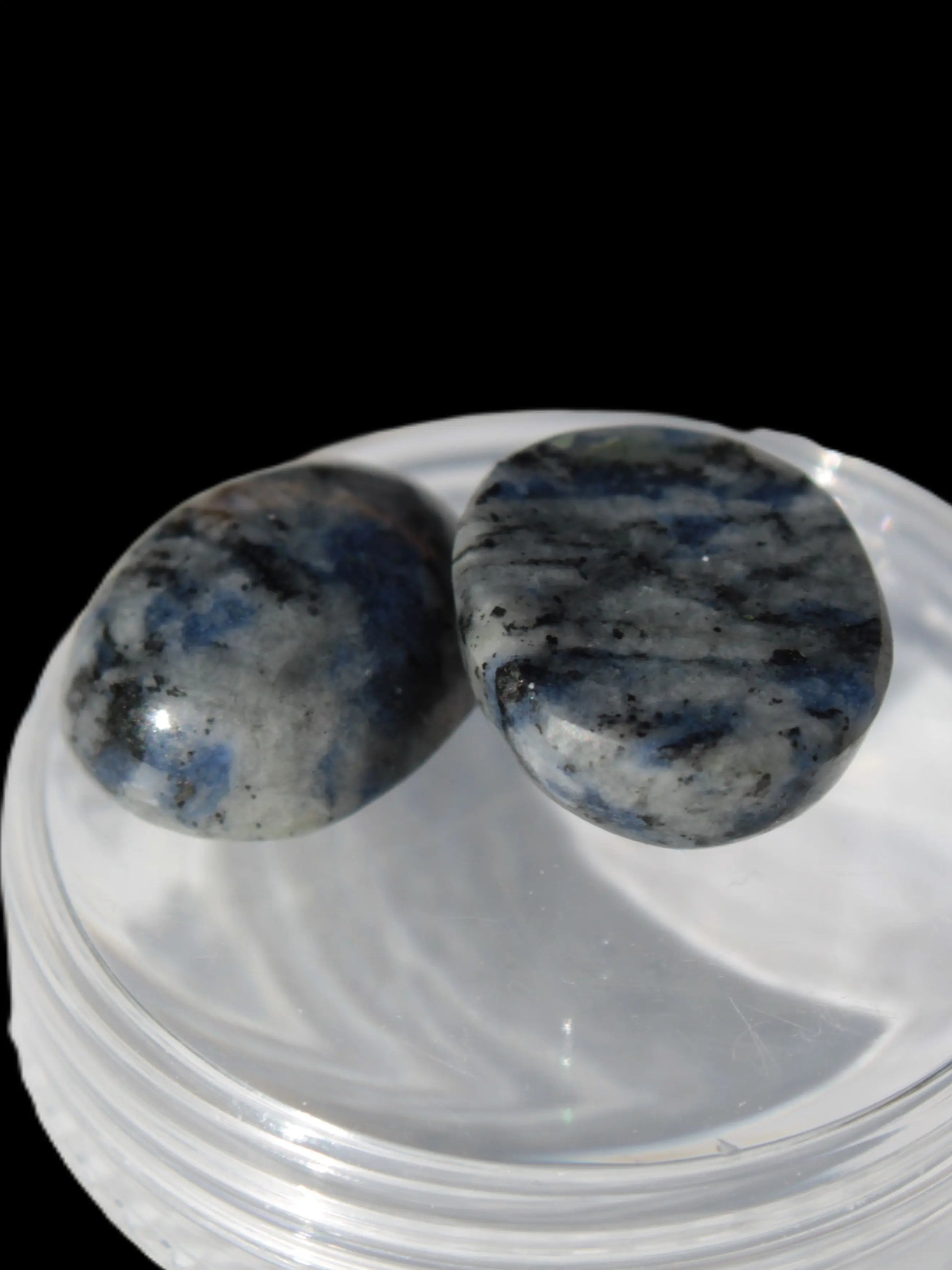 Two Sodalite cabochons 4.5g Rocks and Things