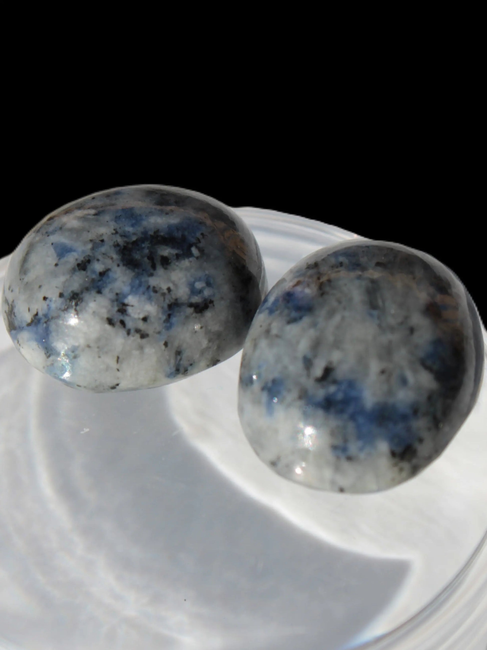 Two Sodalite cabochons 4.5g Rocks and Things