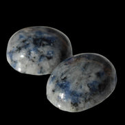 Two Sodalite cabochons 4.5g in sunshine- Rocks and Things Store