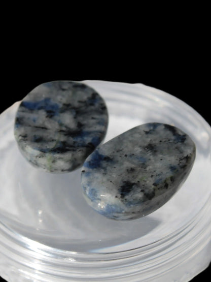 Two Sodalite cabochons 4.5g Rocks and Things