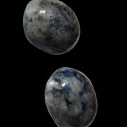 Two Sodalite cabochons 4.5g in sunshine- Rocks and Things Store
