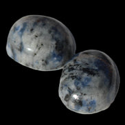 Two Sodalite cabochons 4.5g in sunshine- Rocks and Things Store