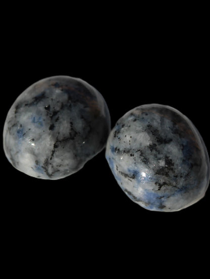 Two Sodalite cabochons 4.5g Rocks and Things