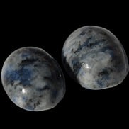 Two Sodalite cabochons 4.5g in sunshine- Rocks and Things Store