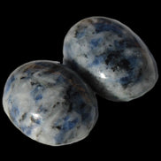 Two Sodalite cabochons 4.5g in sunshine- Rocks and Things Store