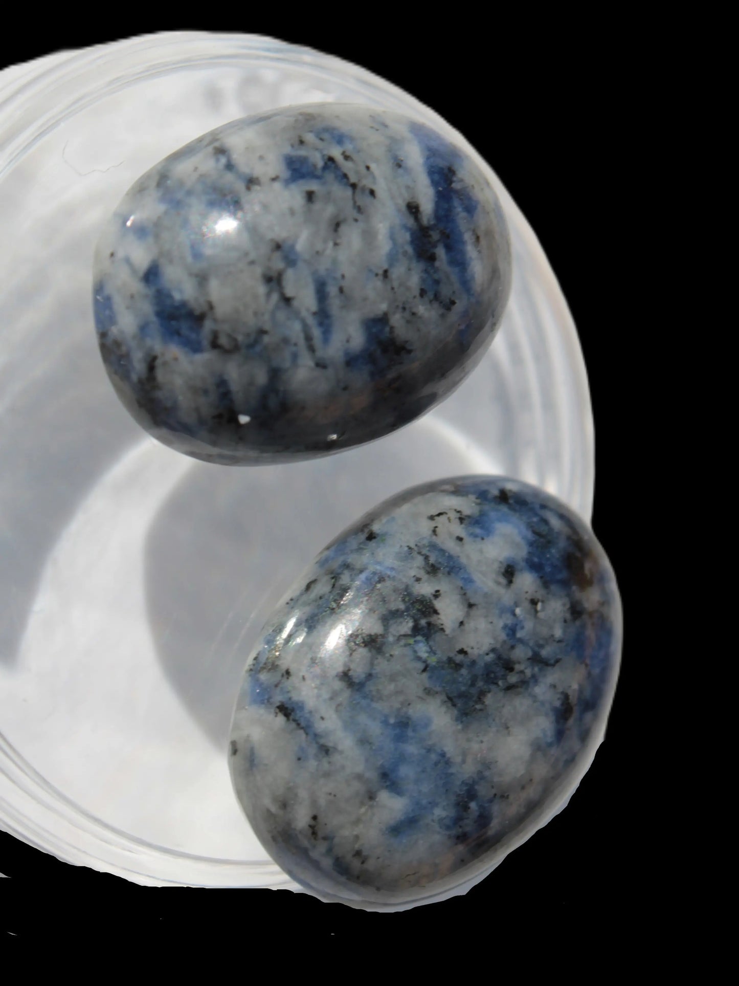 Two Sodalite polished cabochons 6.6-7.2g Rocks and Things