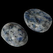 Two Sodalite polished cabochons 6.6-7.2g in sunlight -  Rocks and Things Store