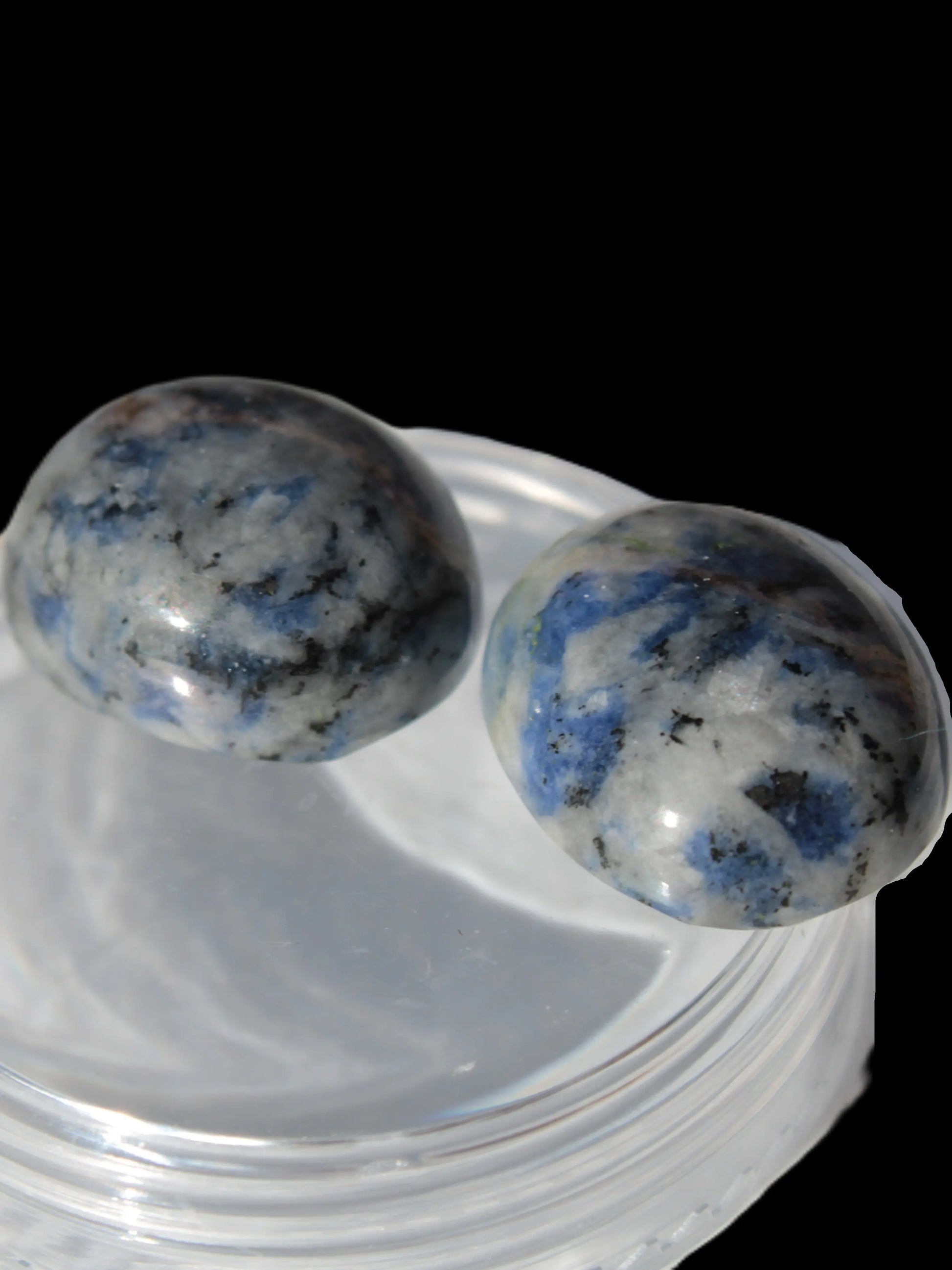 Two Sodalite polished cabochons 6.6-7.2g Rocks and Things