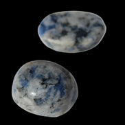 Two Sodalite polished cabochons 6.6-7.2g in sunlight -  Rocks and Things Store