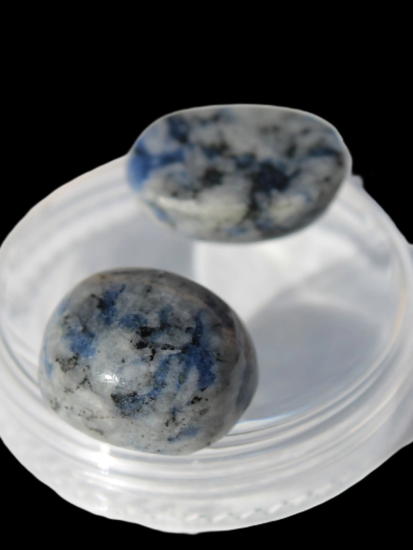 Two Sodalite polished cabochons 6.6-7.2g Rocks and Things