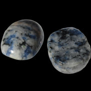 Two Sodalite polished cabochons 6.6-7.2g in sunlight -  Rocks and Things Store