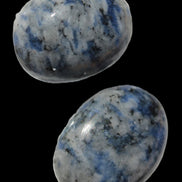 Two Sodalite polished cabochons 6.6-7.2g in sunlight -  Rocks and Things Store
