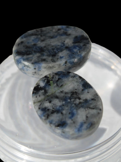 Two Sodalite polished cabochons 6.6-7.2g Rocks and Things