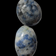 Two Sodalite polished cabochons 6.6-7.2g in sunlight -  Rocks and Things Store