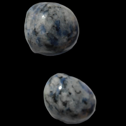 Two Sodalite polished cabochons 6.6-7.2g in sunlight -  Rocks and Things Store