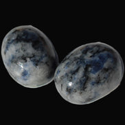 Two Sodalite polished cabochons 6.6-7.2g in sunlight -  Rocks and Things Store