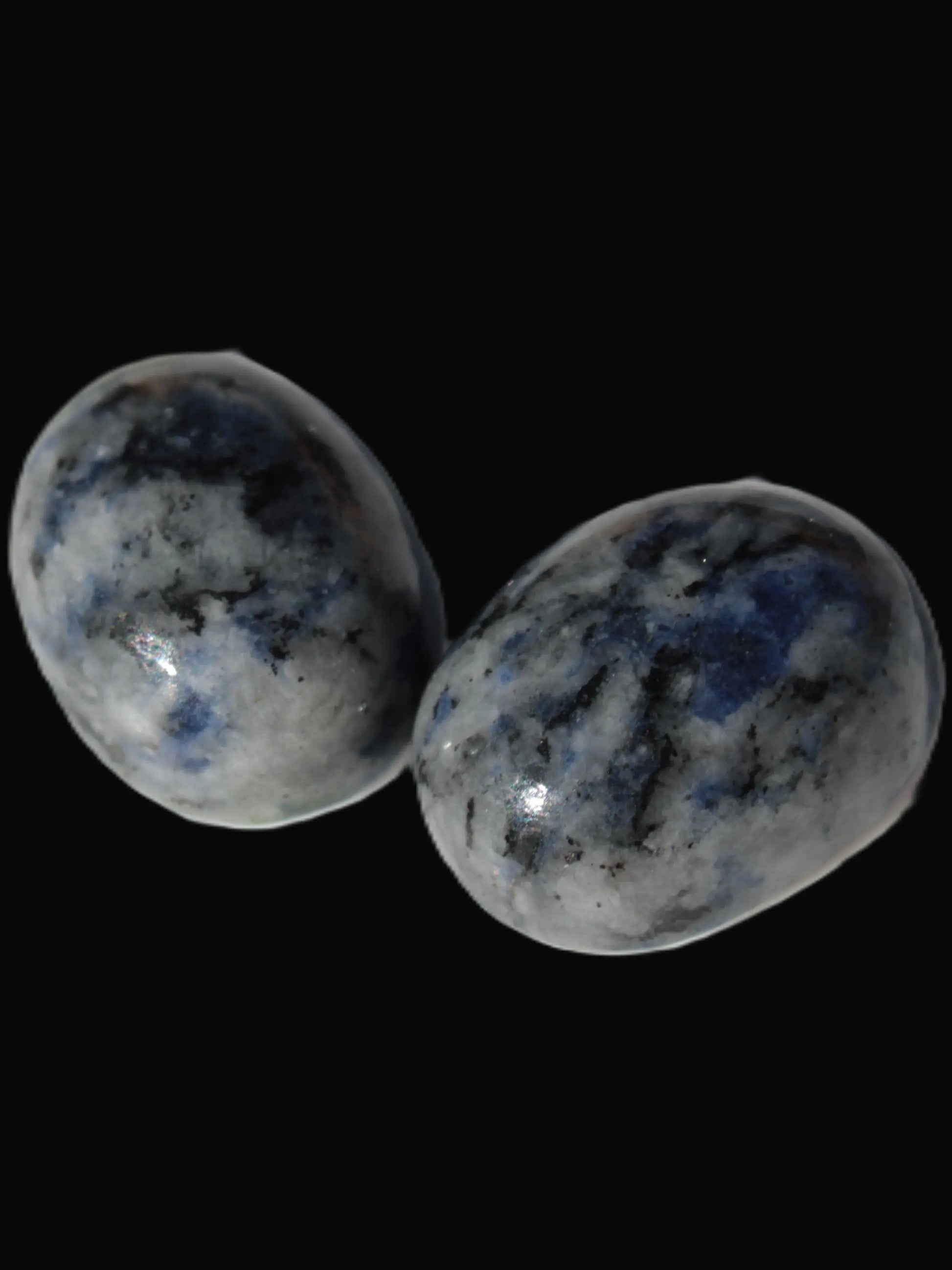 Two Sodalite polished cabochons 6.6-7.2g Rocks and Things