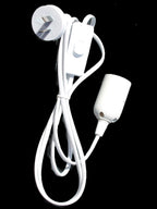 UV Light Bulb 12W E27 Base, UVA Level 385-400nm with switched E27 Cable Cord Holder Socket AC AU Power Plug, 1.8M Rocks and Things Store