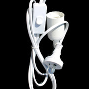 UV Light Bulb 12W E27 Base, UVA Level 385-400nm with switched E27 Cable Cord Holder Socket AC AU Power Plug, 1.8M Rocks and Things Store