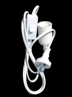 UV Light Bulb 12W E27 Base, UVA Level 385-400nm with switched E27 Cable Cord Holder Socket AC AU Power Plug, 1.8M Rocks and Things Store