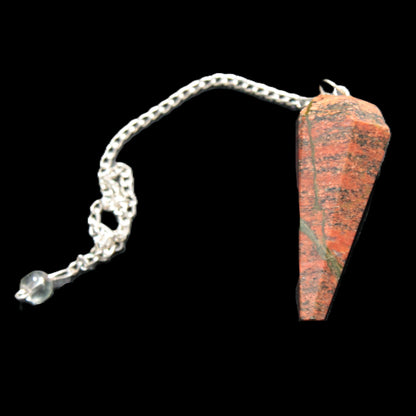 Unakite dowsing pendulum 17.7g Rocks and Things Store