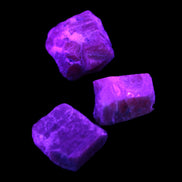 Violet Sapphire natural unheated crystal 7-8g Rocks and Things
