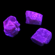 Violet Sapphire natural unheated crystal 7-8g Rocks and Things