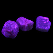 Violet Sapphire natural unheated crystal 7-8g Rocks and Things