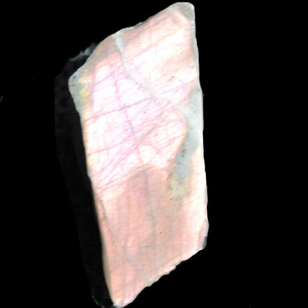 Violet flash Labradorite rough and polished 47g Rocks and Things