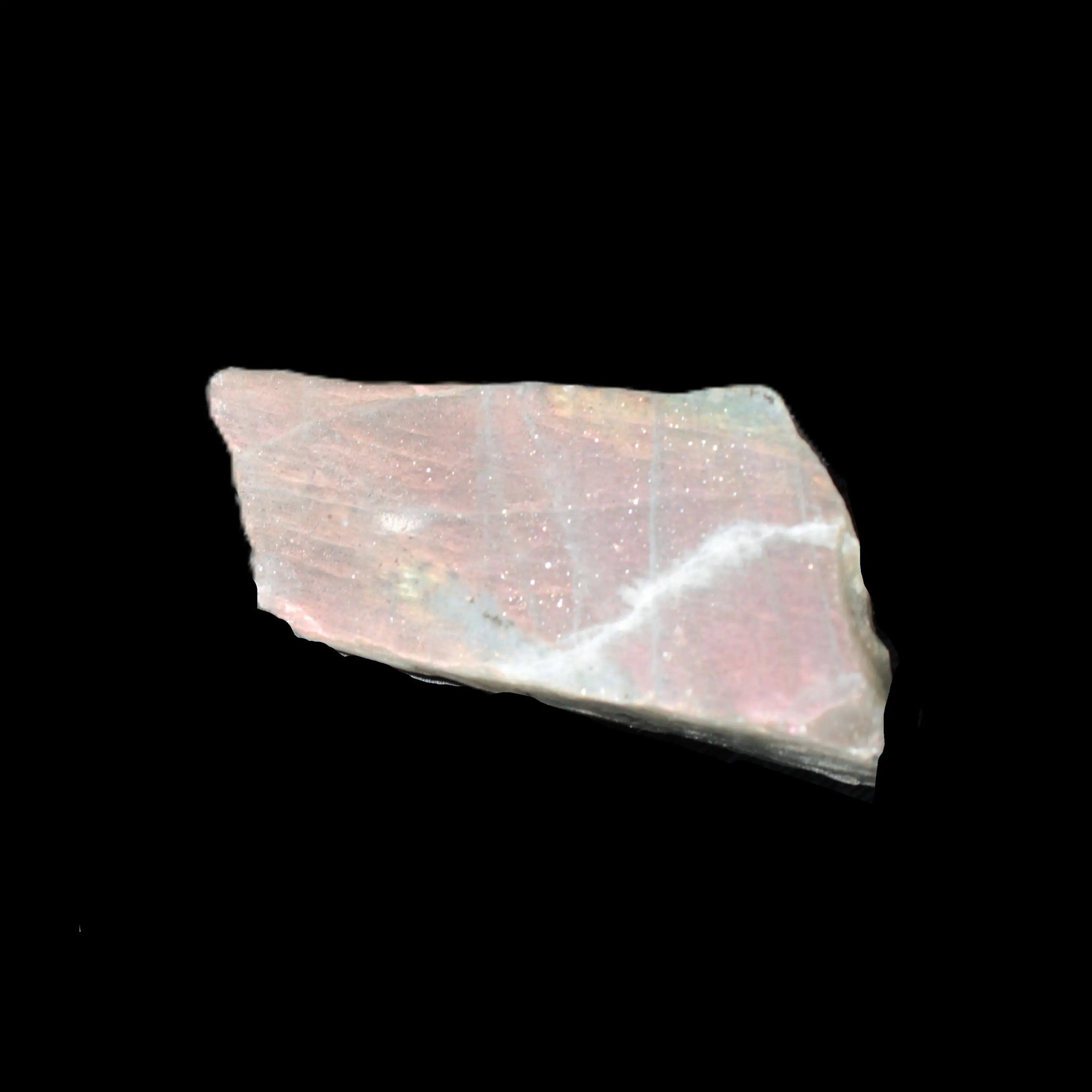Violet flash Labradorite rough and polished 47g Rocks and Things